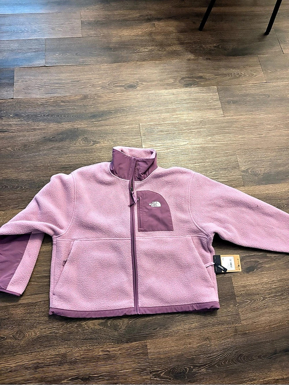The North Face Women's Yumiori Off Peak Full-Zip Jacket Pink Fleece Jacket Large